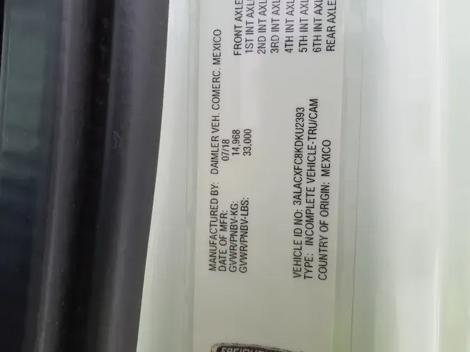 2019 FREIGHTLINER/MERCEDES M2 10642e2ef20ccff9b852306c209d962f1a9