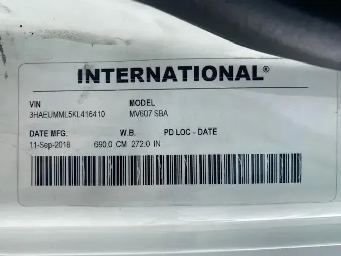 2019 International 4300