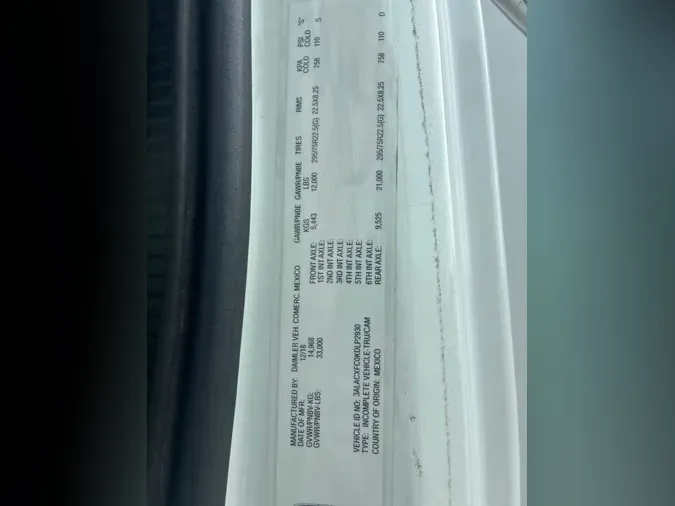 2019 FREIGHTLINER/MERCEDES M2 106