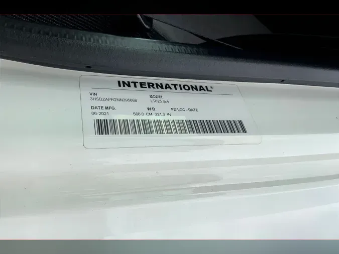 2022 INT LT625 6x4