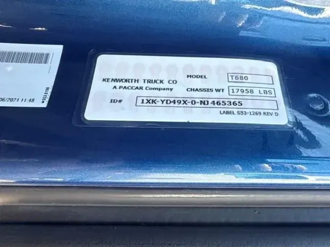2022 Kenworth T6804511e1dd78f9bbbd9771ddc771ddd367