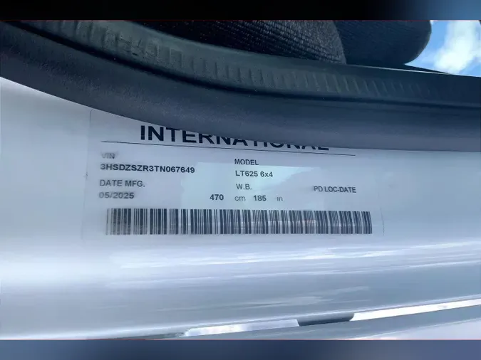 2026 INT LT625 6X4452e68341fa9ca48c7dd032e64e02bf7