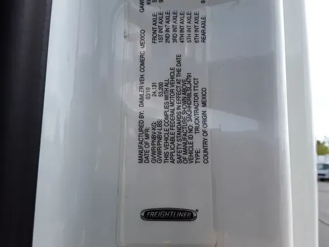 2020 FREIGHTLINER/MERCEDES NEW CASCADIA PX1266446df7584568efbcbf00c0080a3b2db96