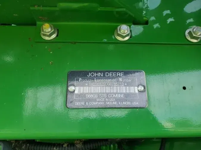 2016 John Deere S680