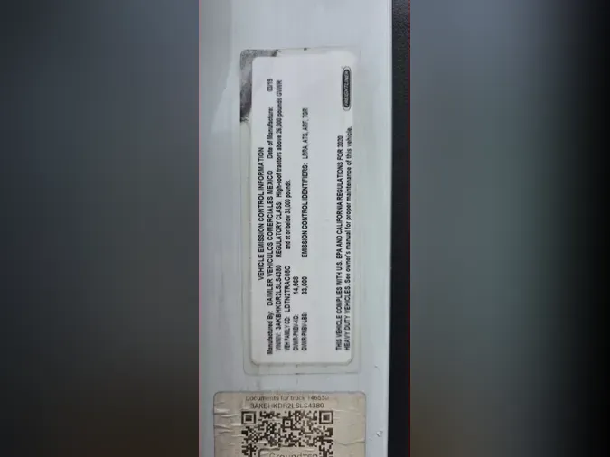 2020 FREIGHTLINER/MERCEDES NEW CASCADIA 126