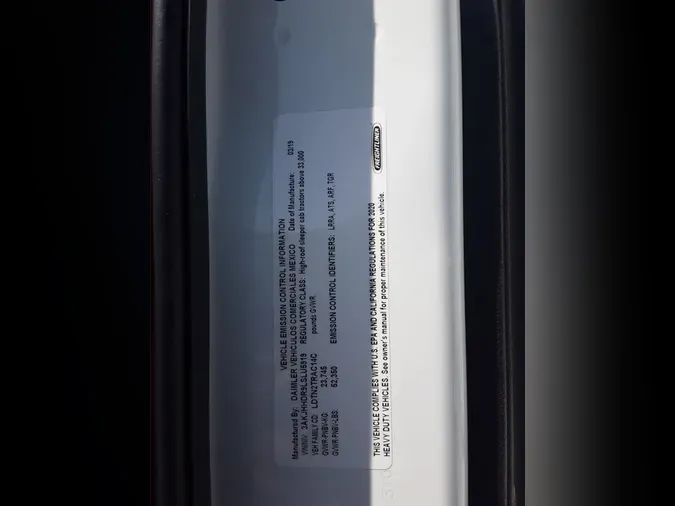 2020 FREIGHTLINER/MERCEDES NEW CASCADIA PX12664