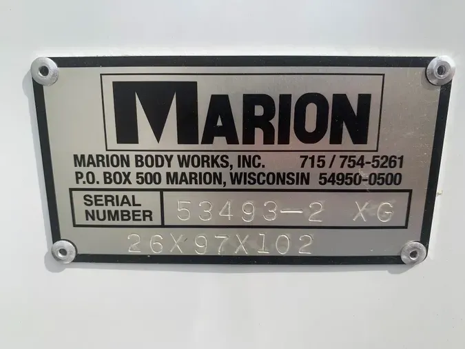 2026 MACK MD MD6 Marion 26x97x102 NG