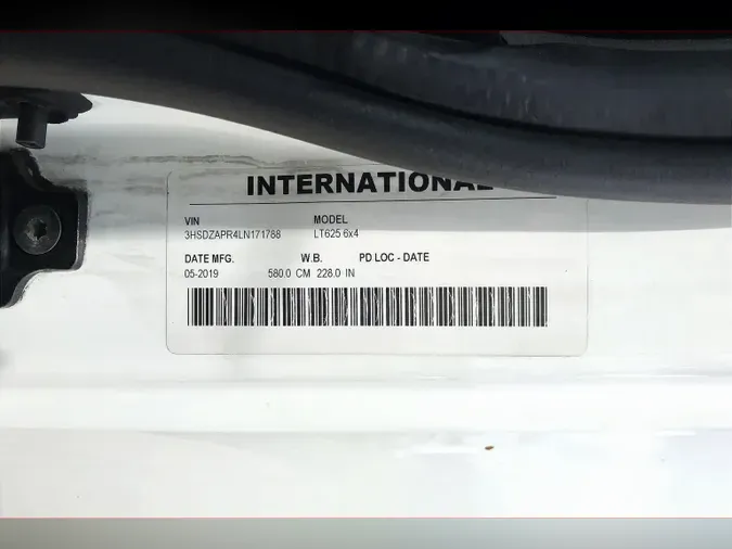 2020 INT LT625 6x4