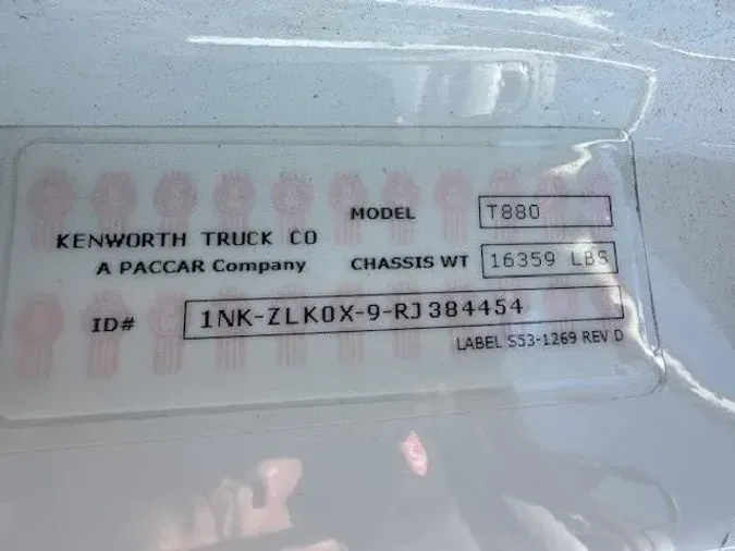 2024 Kenworth T880