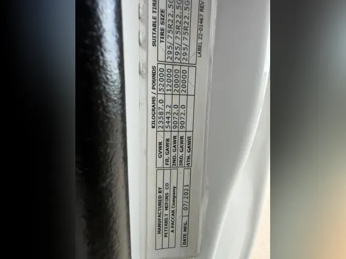2022 Peterbilt 579