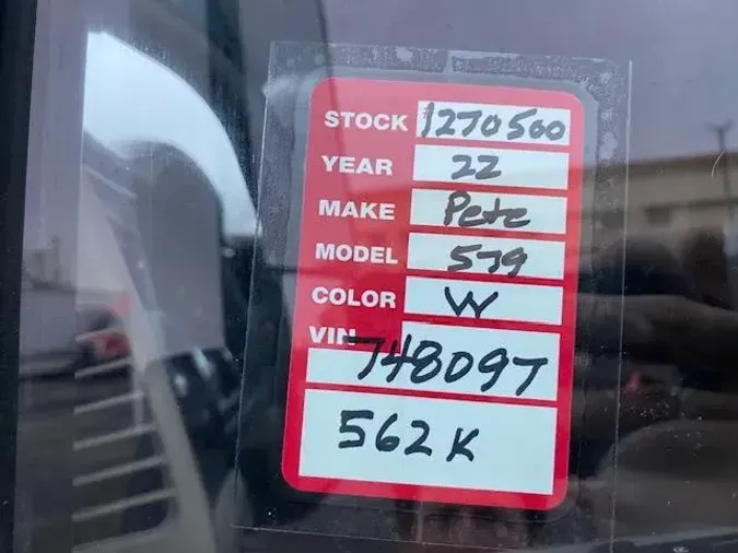 2022 Peterbilt 579