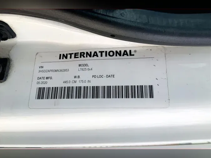 2021 INT LT625 6x4