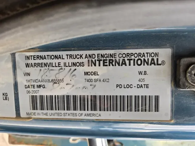 2008 International 7400