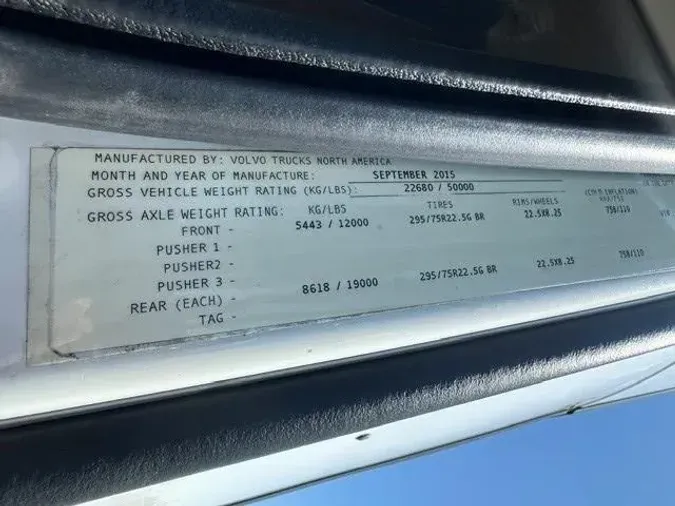 2016 Volvo VNL300
