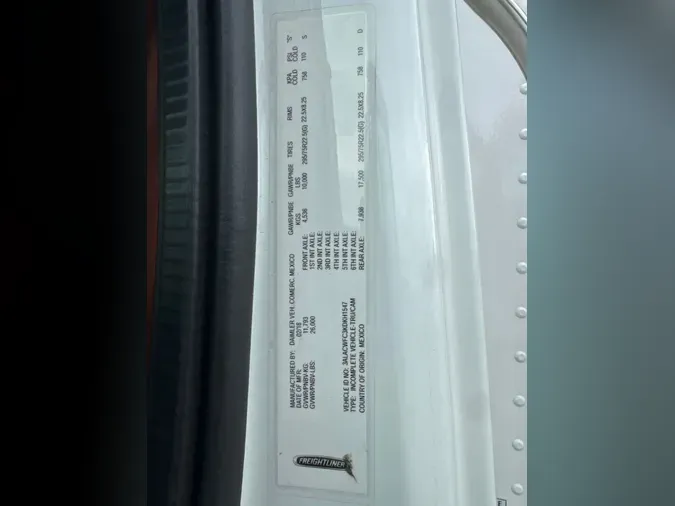 2019 FREIGHTLINER/MERCEDES M2 106
