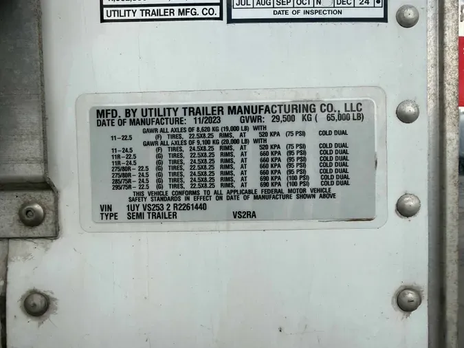 2024 UTILITY VS2RA4c6a586e41038bd697f5df13d8786927