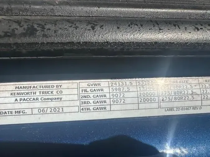2022 Kenworth T6804d1a40550655959389e881aa36c67318