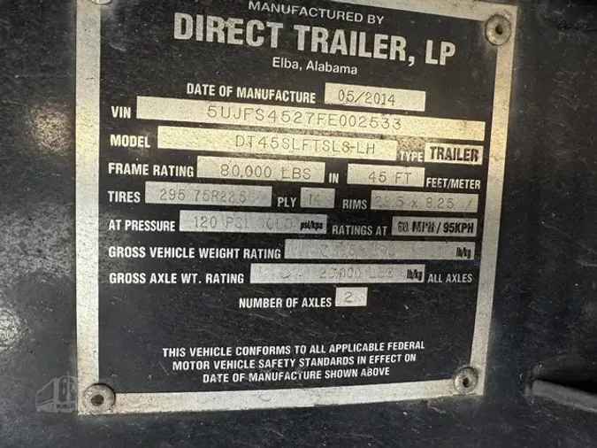 2015 DIRECT TRAILER 4e4458b1f00af65acdaeddadd6589899