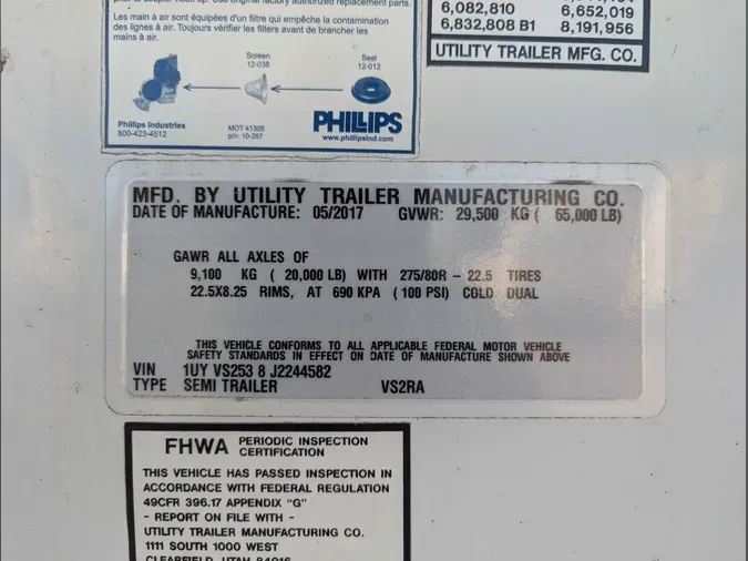 2018 UTILITY VS2RA