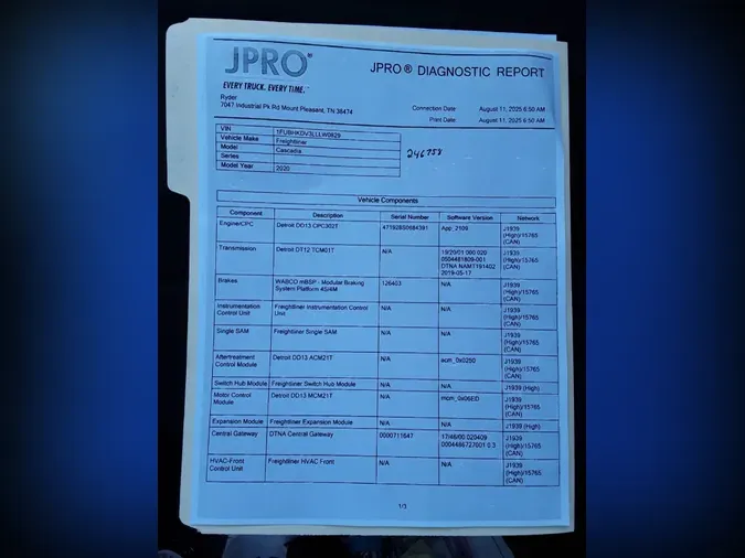 2020 FREIGHTLINER NEW CASCADIA 1264eb56e6360ad3fb9d007b3d6467dc59a