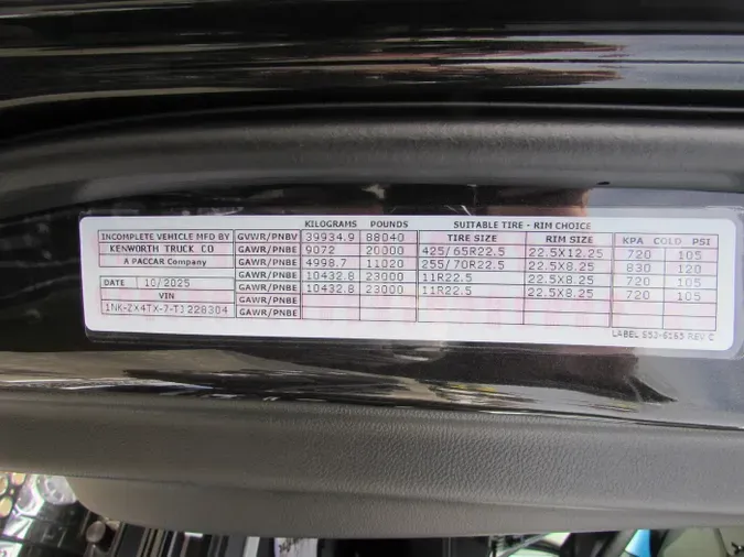 2026 Kenworth T8804fcc3202c3dd4755aa89b0809360531c