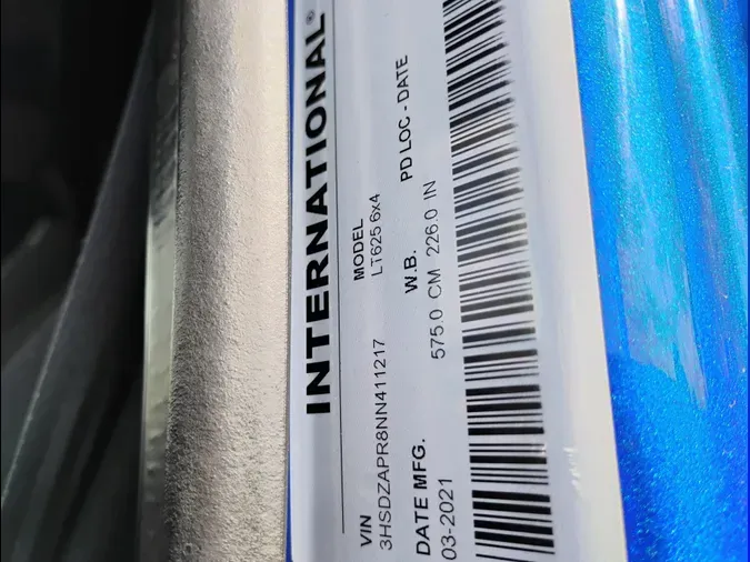 2022 International LT625