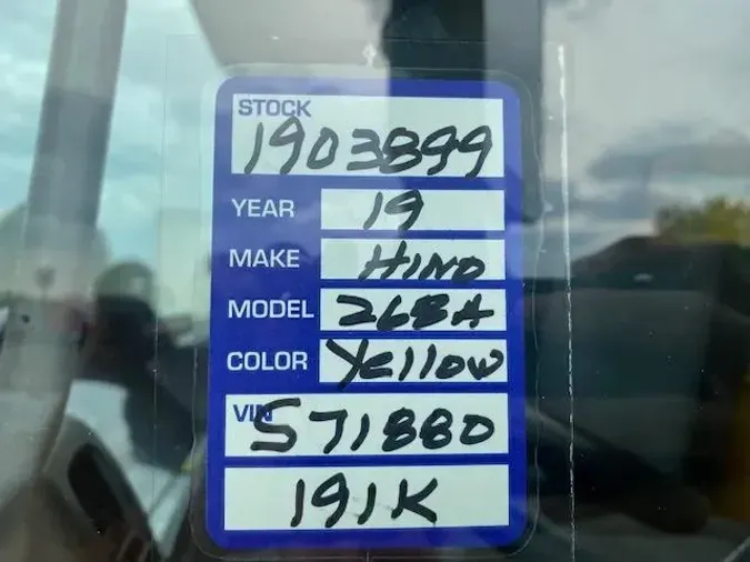2019 Hino 268A