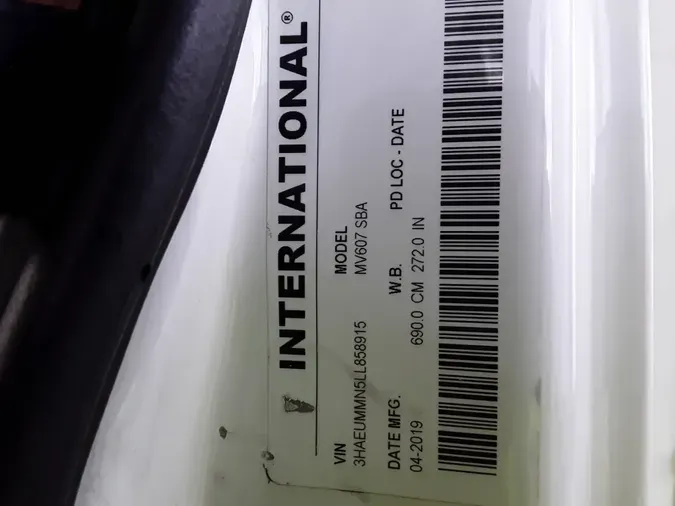 2020 NAVISTAR INTERNATIONAL MV607 (4X2)511edfaadc865122d0f956509d6ccbb4