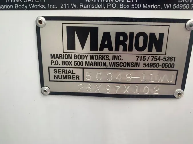 2025 MACK MD MD6 Marion 26x97x102
