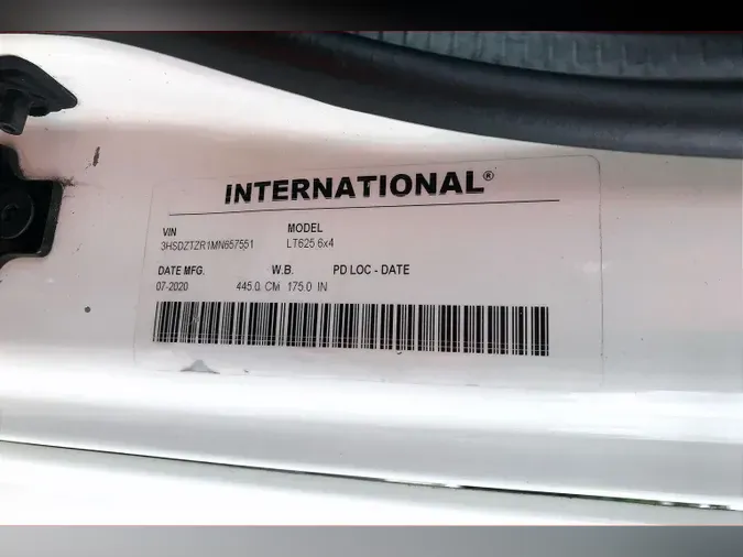 2021 INT LT625 6x4