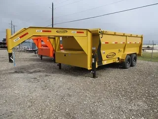 2025 DURA HAUL 16' GOOSENECK DUMP TRAILER DUAL 7K AXLES