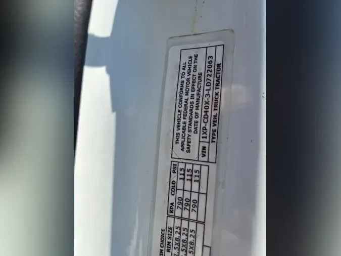 2020 Peterbilt 567