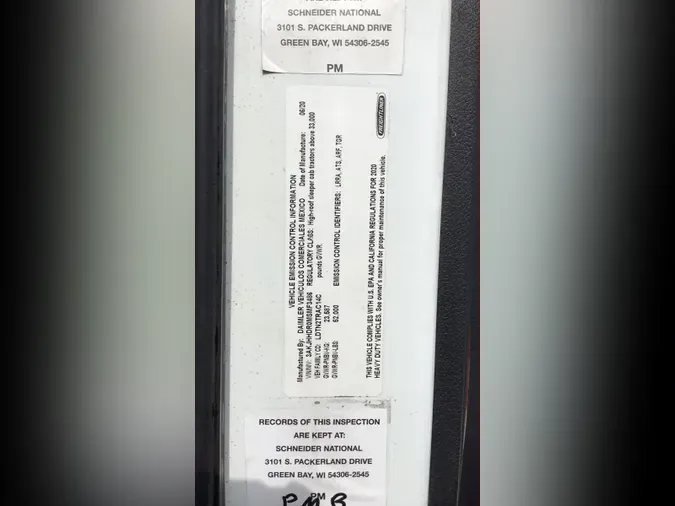 2021 Freightliner Cascadia 126