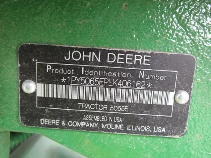 2020 John Deere 5065E