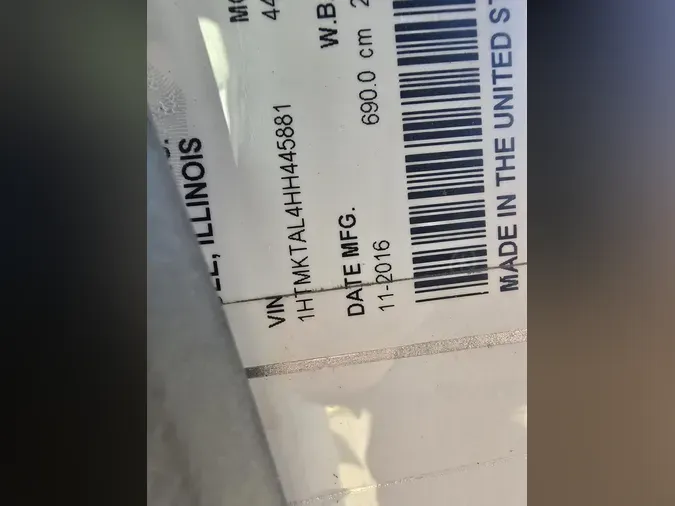 2017 International 4400