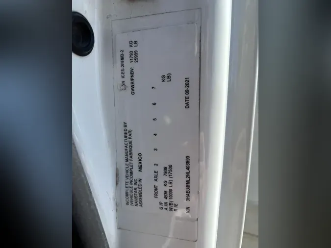 2022 International MV60754c28ab4b256a13ea2043433c1523b9b