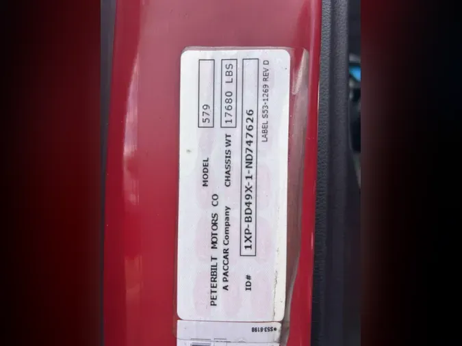 2022 Peterbilt 57954e2c896362b5995298fa4ee2066b3e3