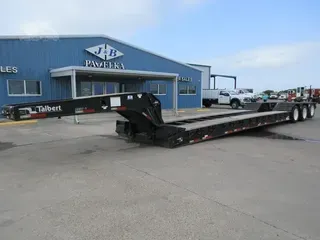 2012 TALBERT 55SA 55 TON HYDRAULIC DETACHABLE NECK LOWBOY