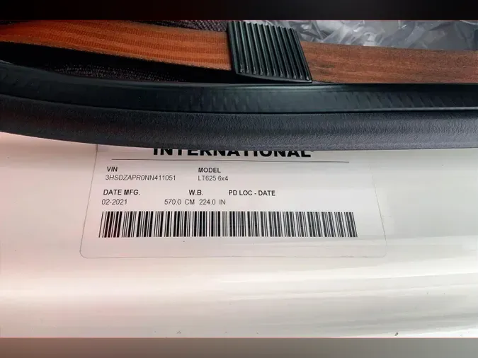 2022 INT LT625 6x4