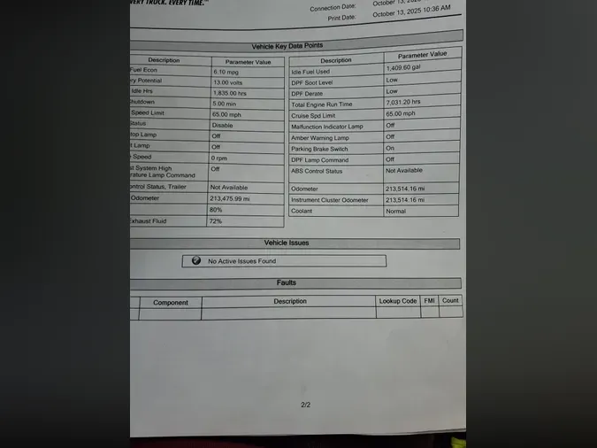 2019 NAVISTAR INTERNATIONAL LT625 DAYCAB T/A