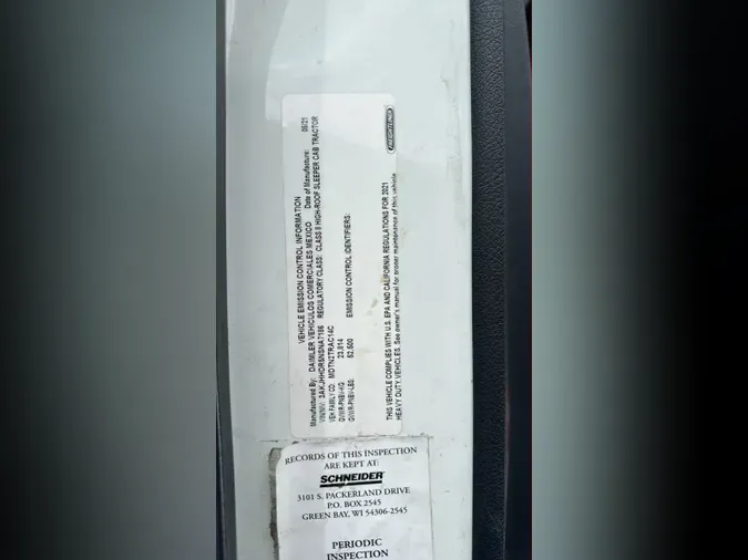 2022 Freightliner Cascadia 126572f3cf1b27033375f9bd5efa5cad936