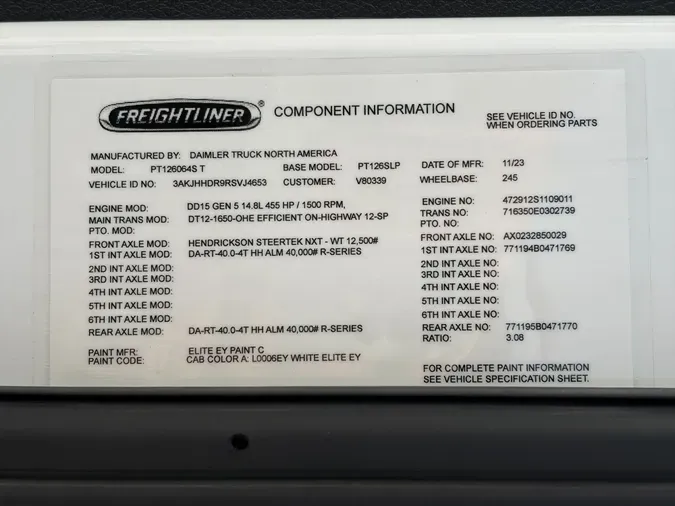 2024 Freightliner PT126SLP5783620e53e81600fa05c23f9d4c76a9