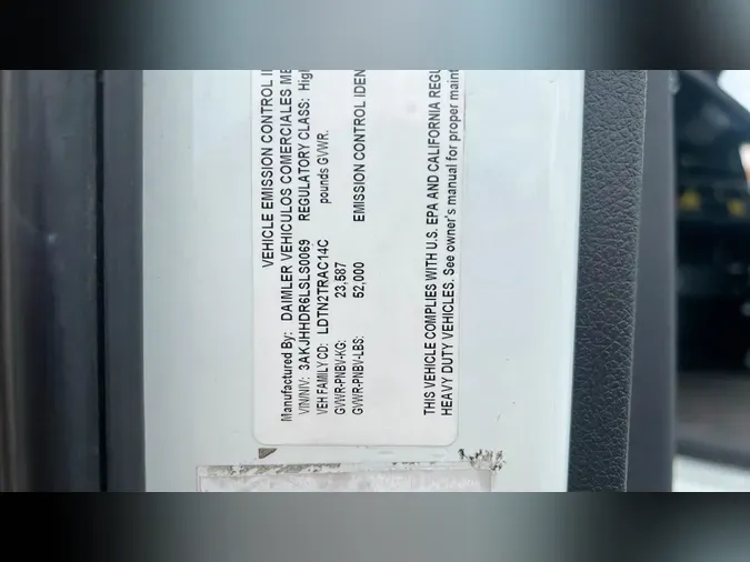 2020 Freightliner Cascadia 126