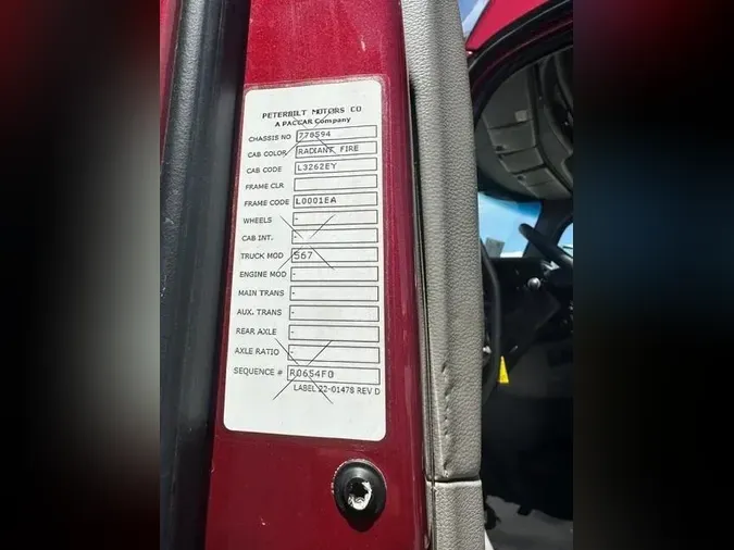2022 Peterbilt 567