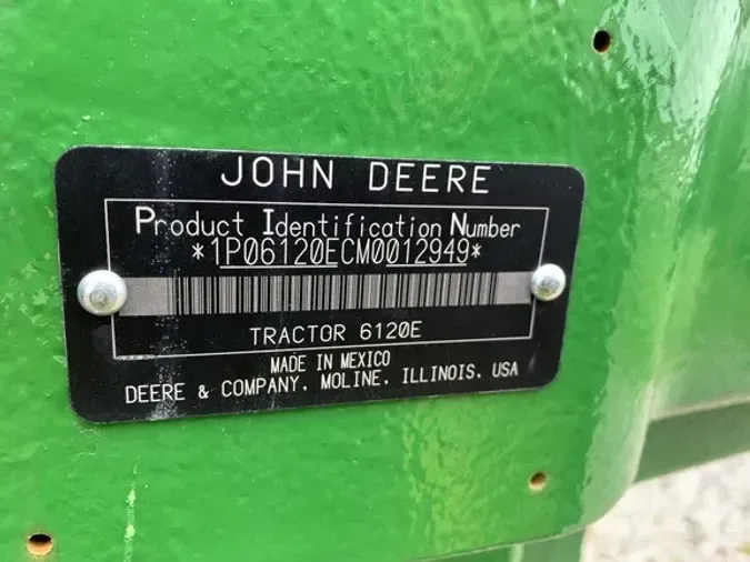 2021 John Deere 6120E