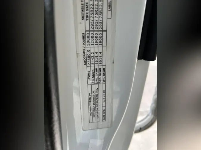2019 Peterbilt 579