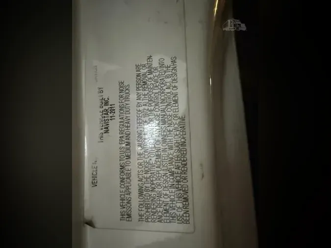 2012 INTERNATIONAL DURASTAR 4400