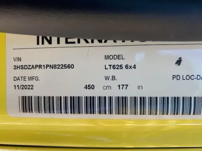 2023 International LT625