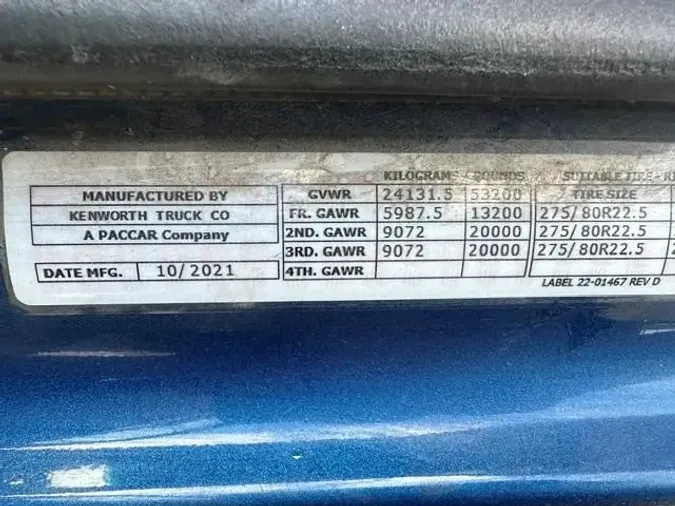 2022 Kenworth T6805c686c8d0f425c7d1f3fd78a795188c8