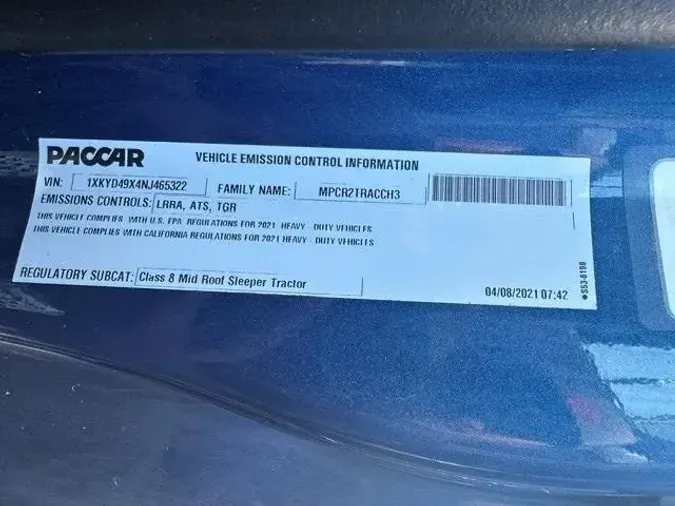 2022 Kenworth T6805ce03b057da4bcdd4f4618371fac09d2